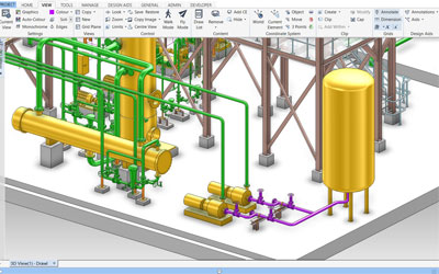 Aveva Everything 3D (E3D) - mechanical design software