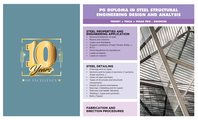 PG Diploma in Steel Structural Design course syllabus